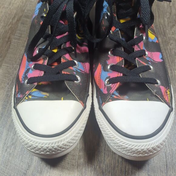 Converse Shoes Mens Size 12 ANDY WARHOL Statue of Liberty New York Sneaker Art - Picture 4 of 14